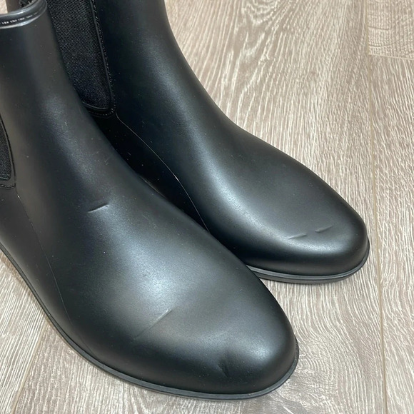 A New Day Chelsea Rain Boot Black 9 - Picture 14 of 15